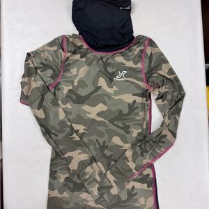 NWT LADIES RVRC Sneaky Balaclava Baselayer set medium / 38
